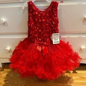 Red tutu dress brand new with tags